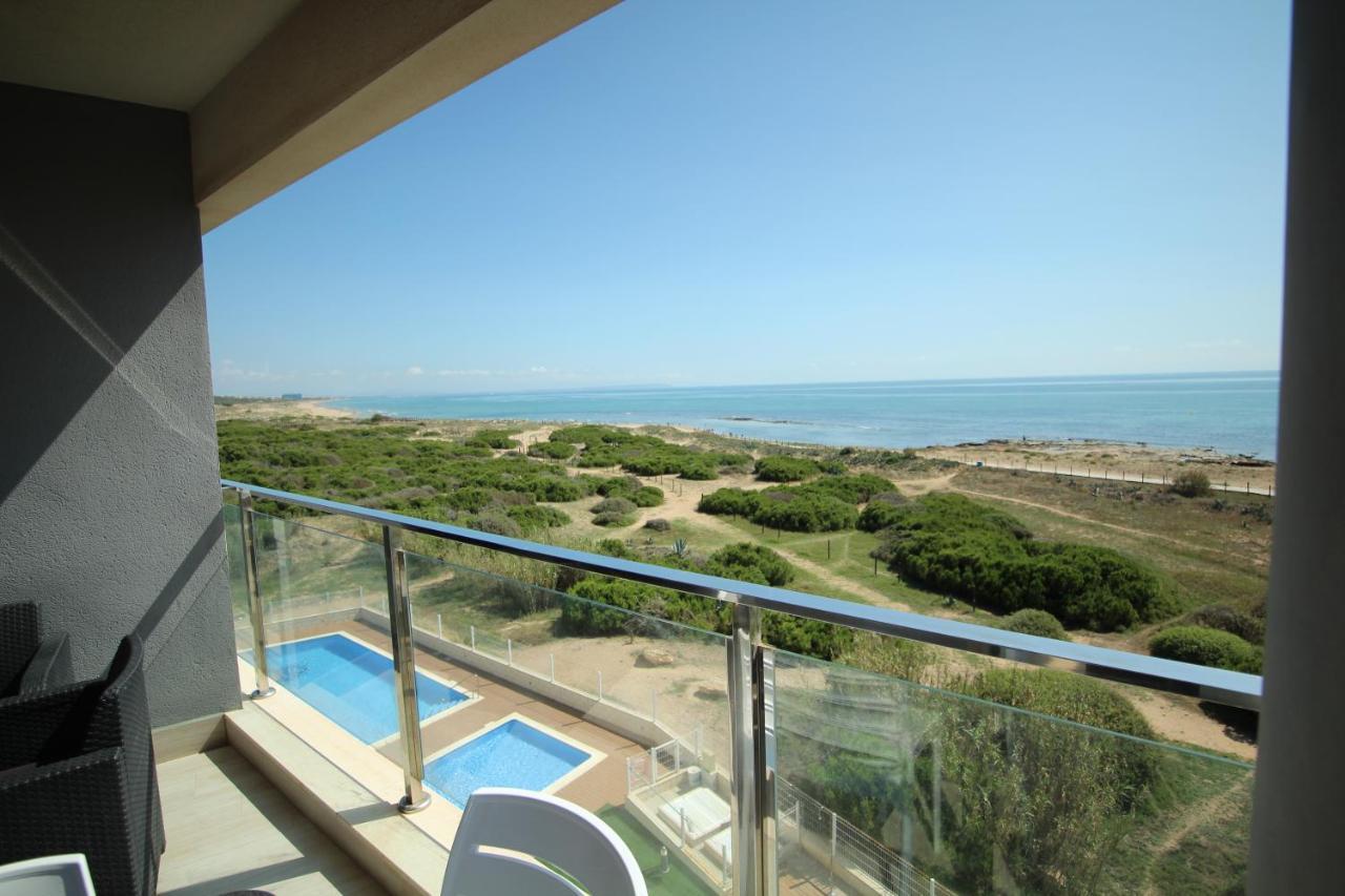 Luxury And Modern Beach Apartment With Sea Views Ла Мата Екстериор снимка